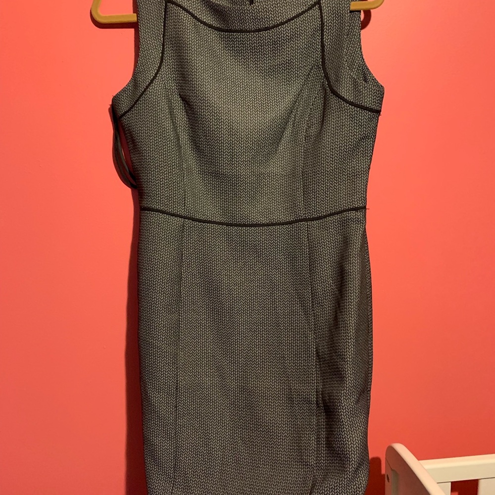 Black and white dress